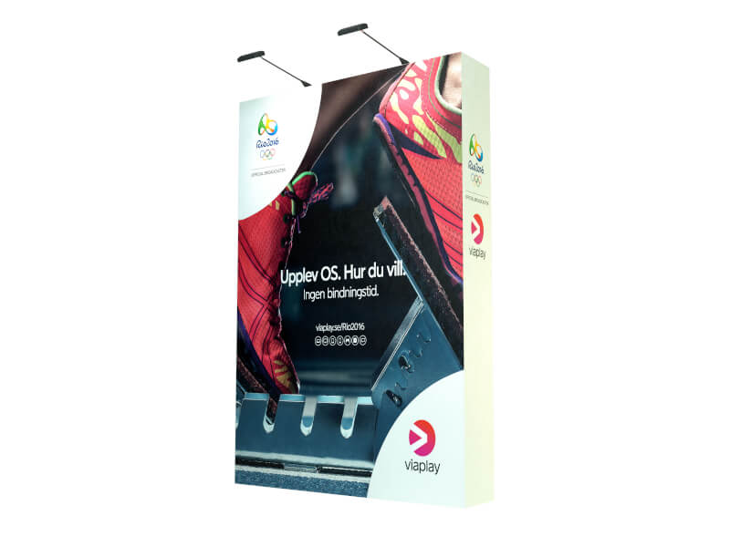 Mässvägg - Pop up tygvägg Small